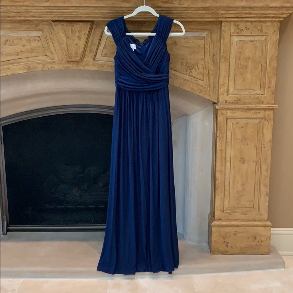 Navy Evening Gown by After Six - Picture 1 of 7